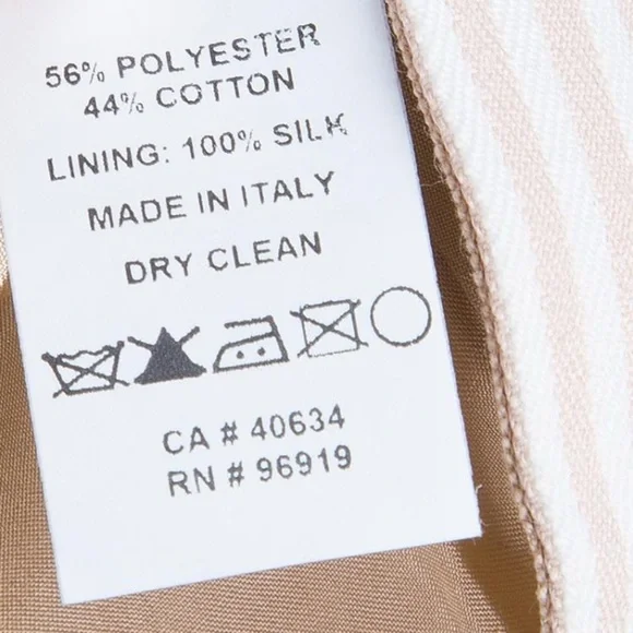 Marc Jacobs Beige Striped Pencil Skirt 4 - Picture 6 of 6